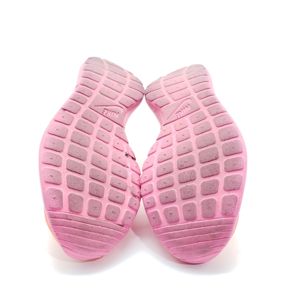 Womens Nike Rosherun Print Atomic Mango White Pink Glow Rare Sz 6.5 599432-801 - Picture 7 of 9